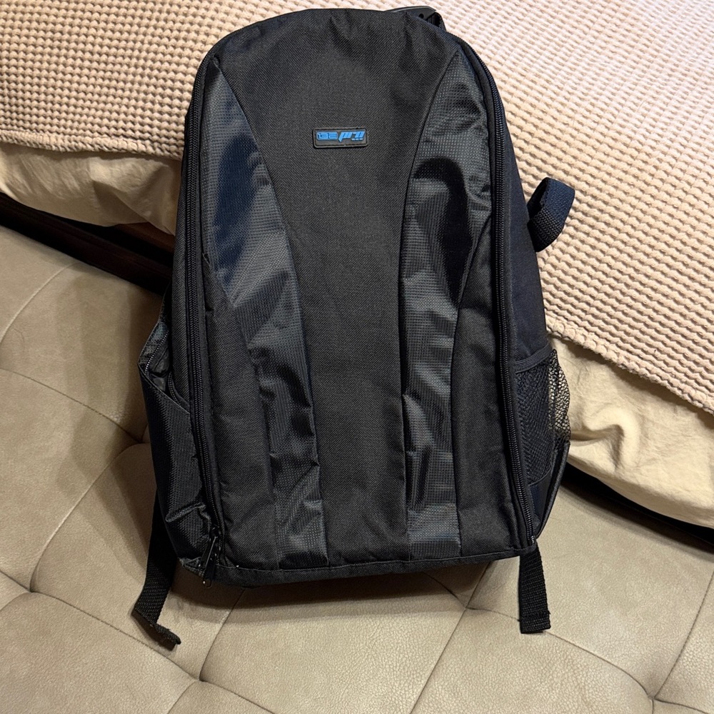 Black Camera Backpack